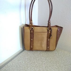 Brahmin Brown Leather Bag